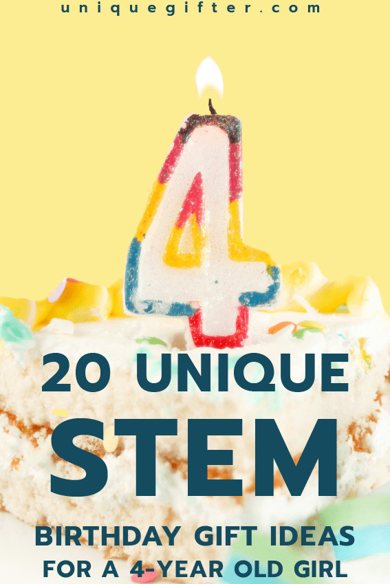 Birthday Party Ideas For 4 Year Old Daughter
 20 STEM Birthday Gift Ideas for a 4 Year Old Girl Unique