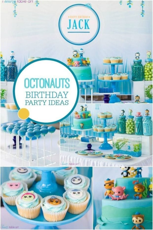 Birthday Party Ideas For 5 Year Old Boy
 A Boy s Octonauts Inspired 3rd Birthday Party