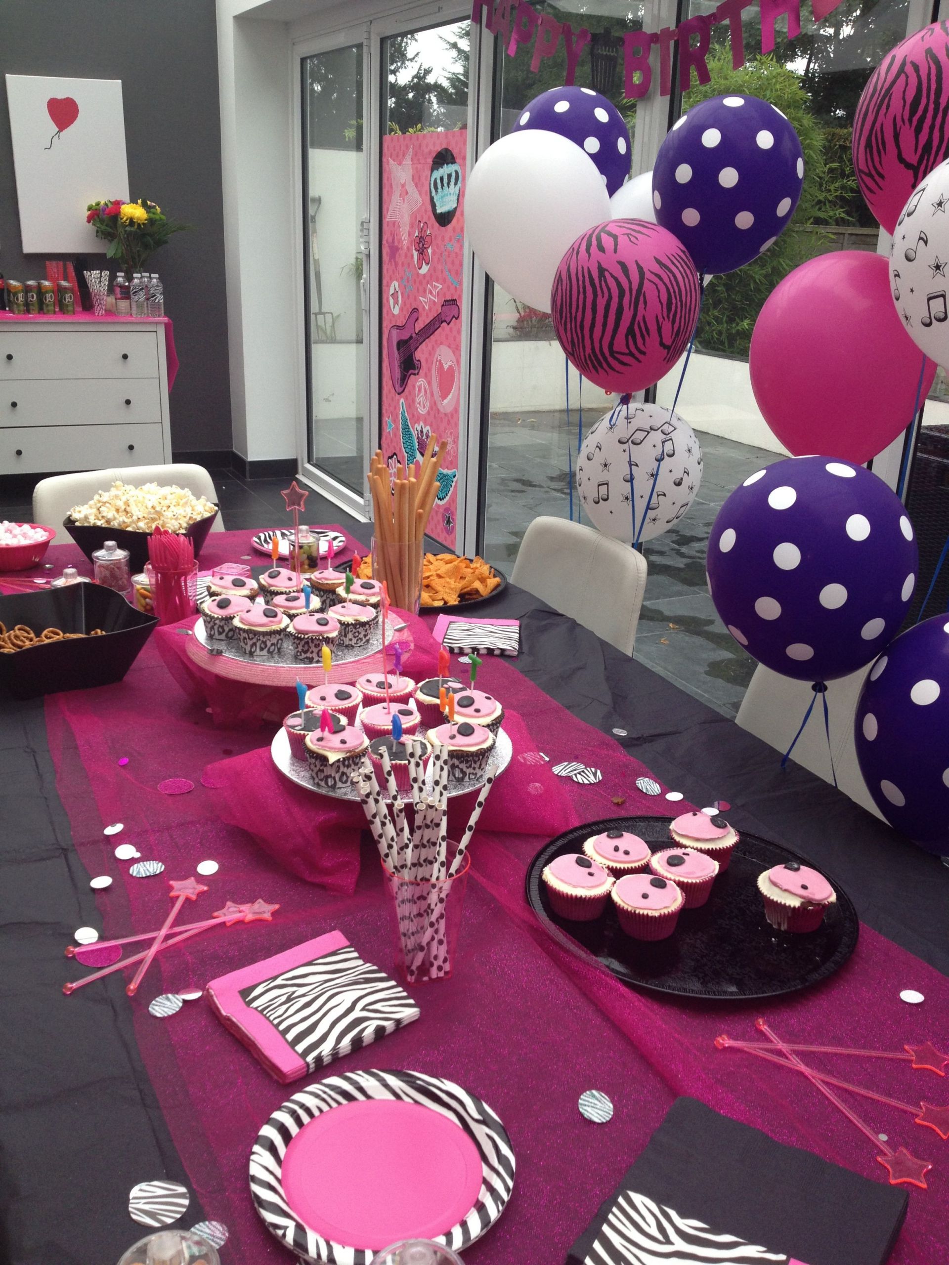 Birthday Party Ideas For 8 Year Old Girl
 Rock and pink party Girl 8 years old You can also do a
