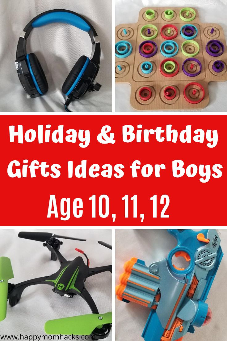 Birthday Party Ideas For Boys Age 11
 20 Cool Gifts Ideas for Boys Age 10 11 & 12