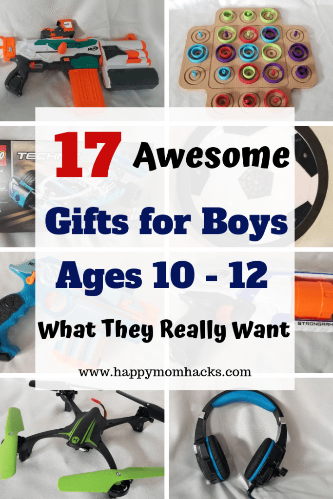 Birthday Party Ideas For Boys Age 11
 20 Cool Gifts Ideas for Boys Age 10 11 & 12