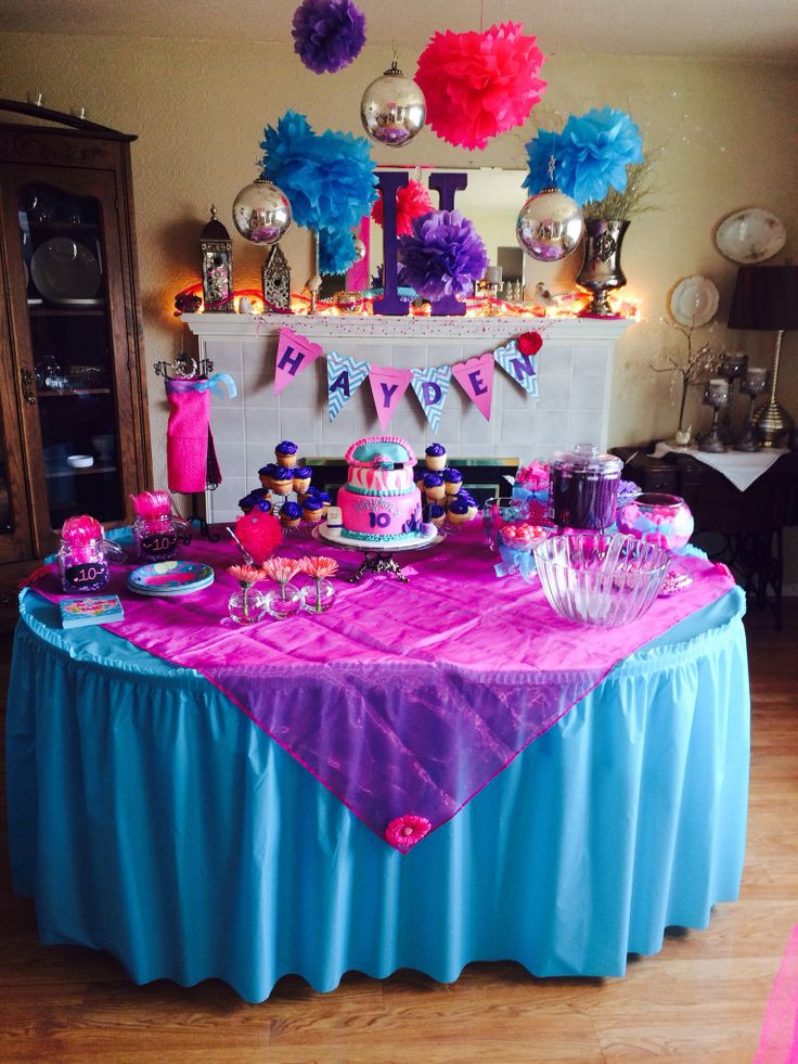 Birthday Party Ideas For Teenage Girl
 Girls 10th birthday party