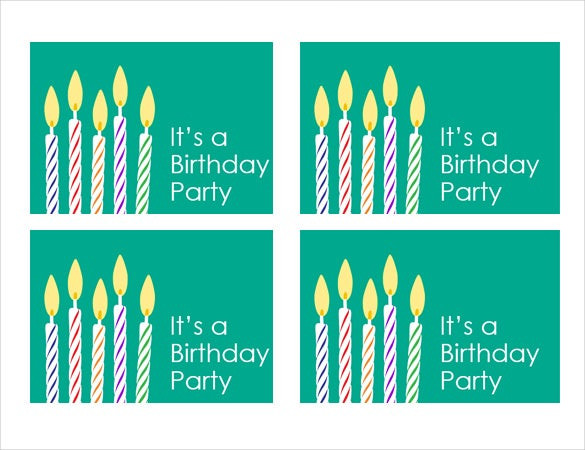 Birthday Party Invitation Template Word
 10 Free Invitation Templates