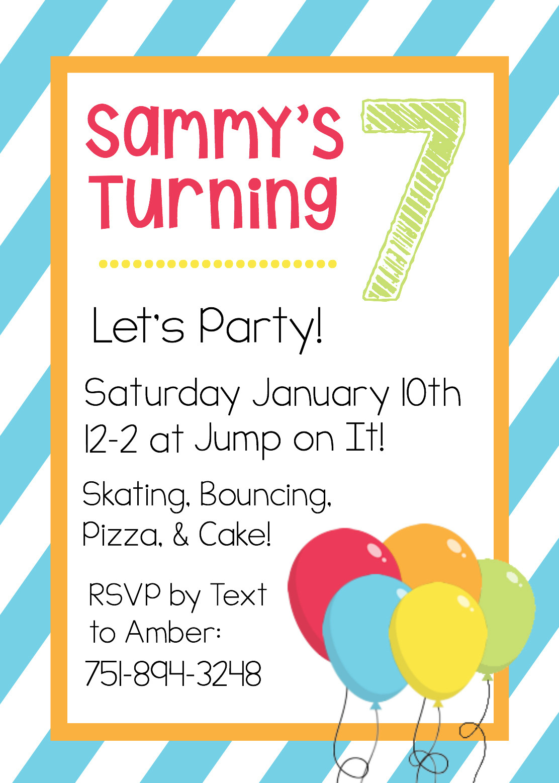 Birthday Party Invitation Template Word
 Free Printable Birthday Invitation Templates