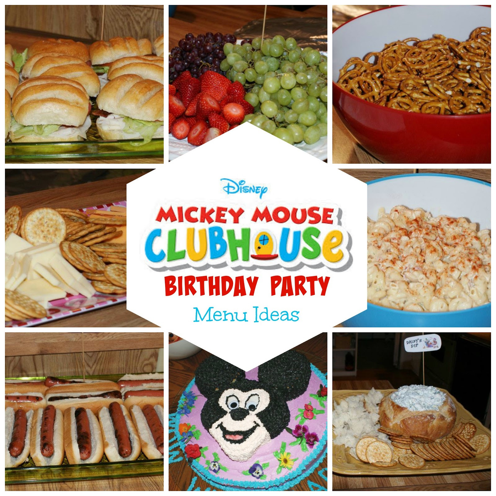 Birthday Party Menu Ideas
 8 Mickey Mouse Birthday Party Menu Ideas