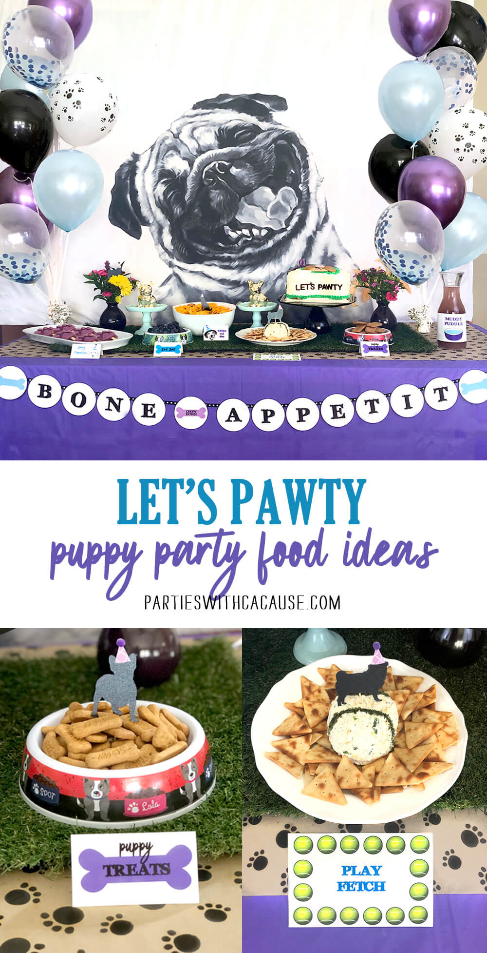 Birthday Party Menu Ideas
 21 Puppy Themed Birthday Party Food Ideas Parties With