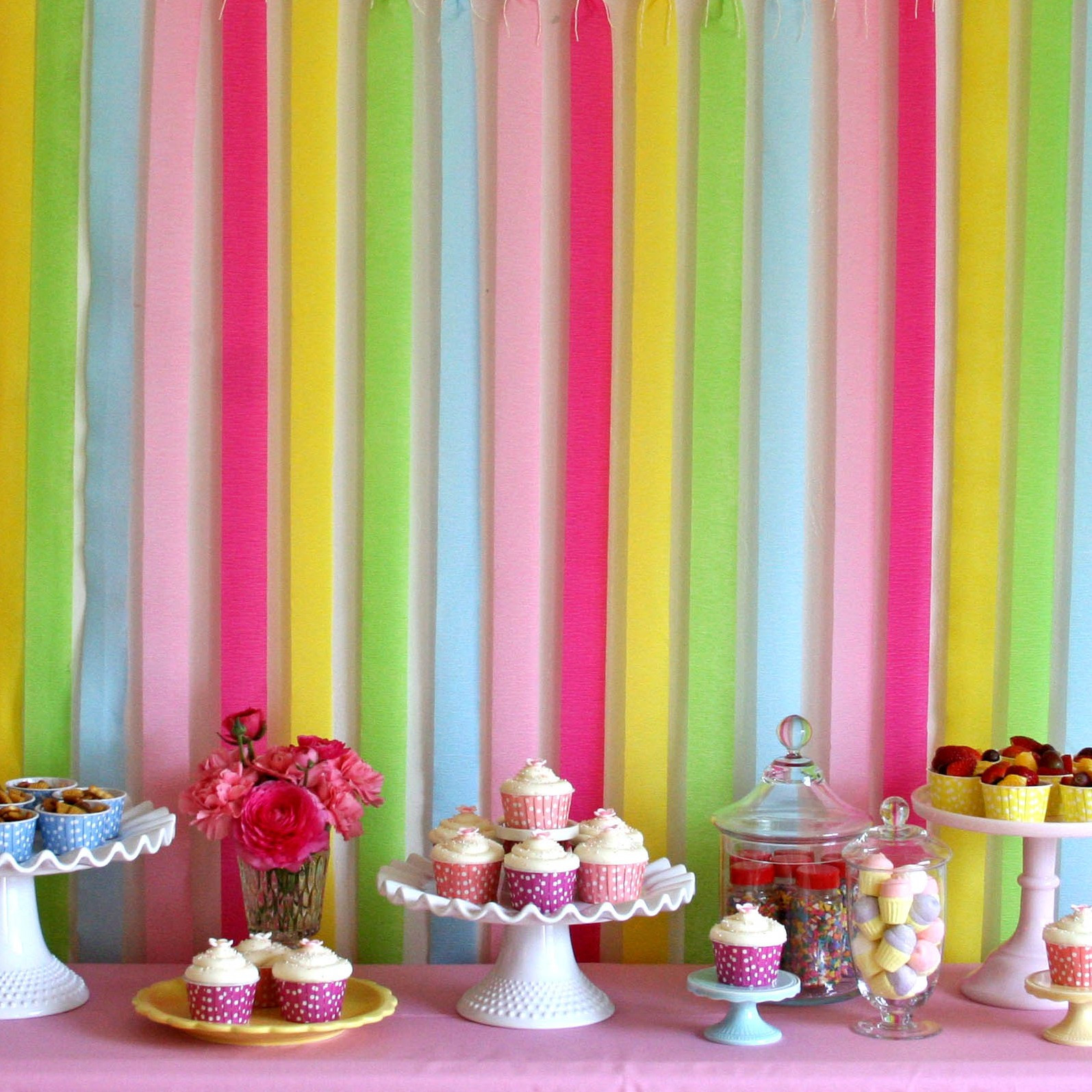 Birthday Party Table Decorations
 Grace s Cake Decorating Party Glorious Treats