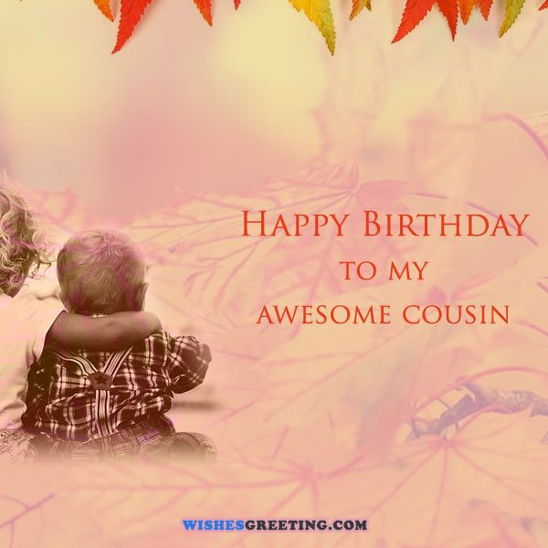 Birthday Quotes Cousin
 40 Best Happy Birthday Cousin Quotes