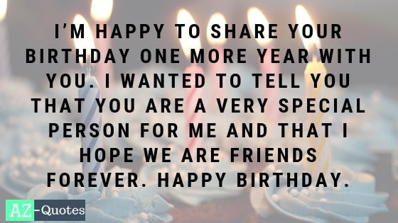 Birthday Quotes For Best Friend Girl
 100 best collection of Happy Birthday Wishes For a Friend