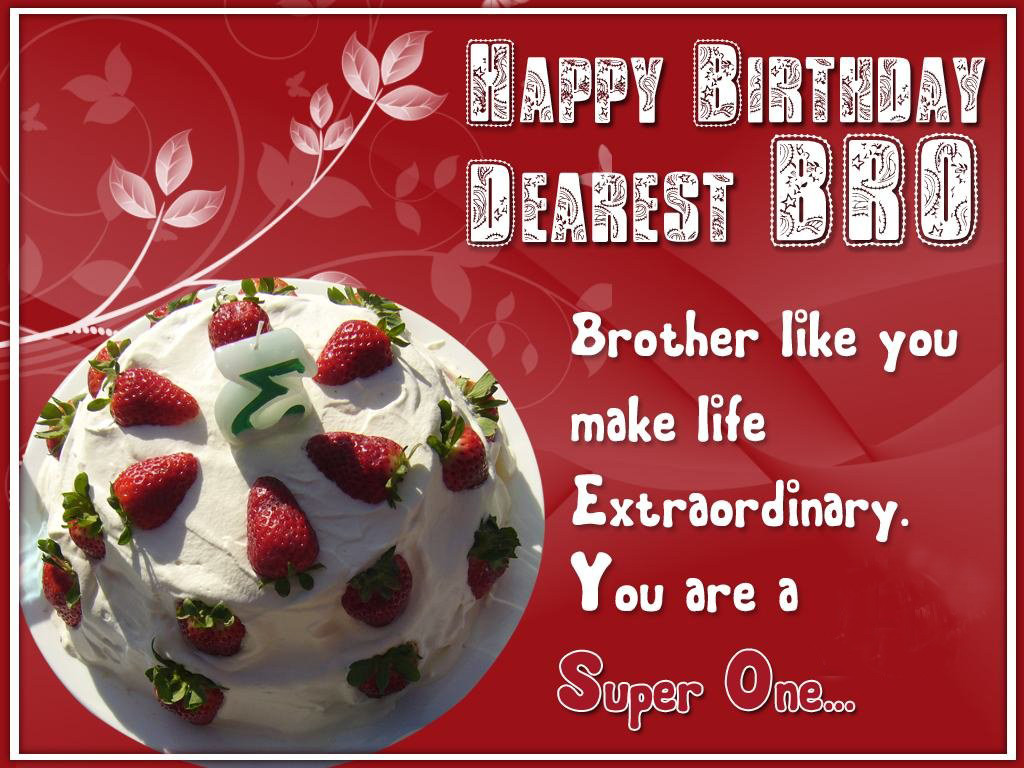 Birthday Quotes For Brothers
 Happy birthday brother wishes HD images pictures photos