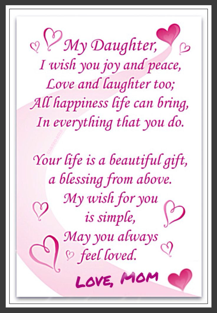 Birthday Quotes For Daughter
 annies home Happy Birthday To My Daughter