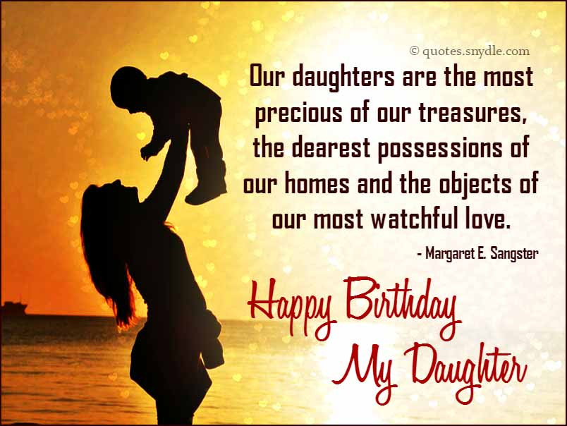 Birthday Quotes For Daughter
 Birthday Quotes for Daughter – Quotes and Sayings