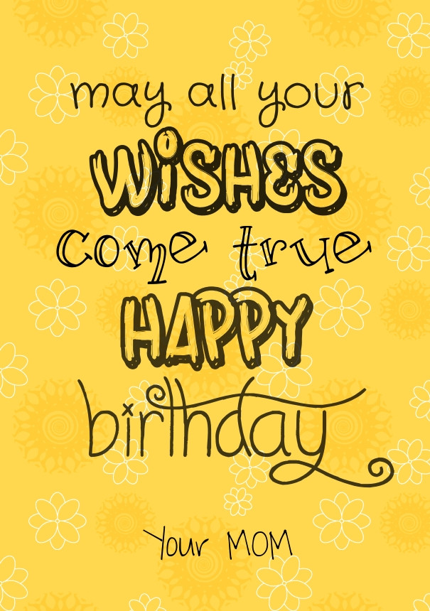 Birthday Quotes For Daughter
 Happy Birthday Quotes for Daughter with