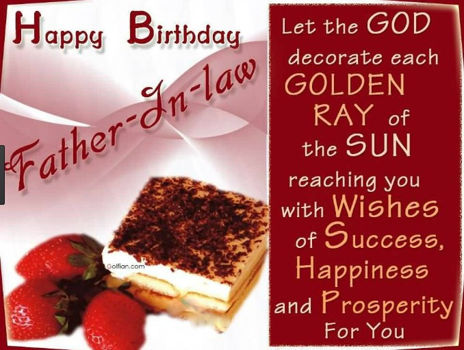 Birthday Quotes For Father In Law
 60 Famous Birthday Wishes For Father In Law
