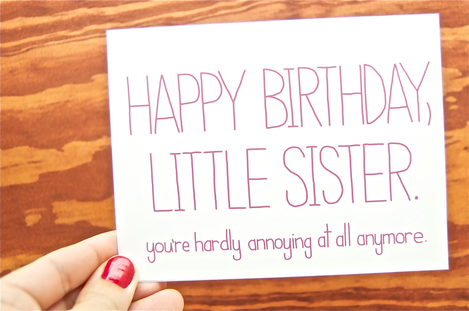 Birthday Quotes For Little Sister
 Little Sister Quotes Funny QuotesGram
