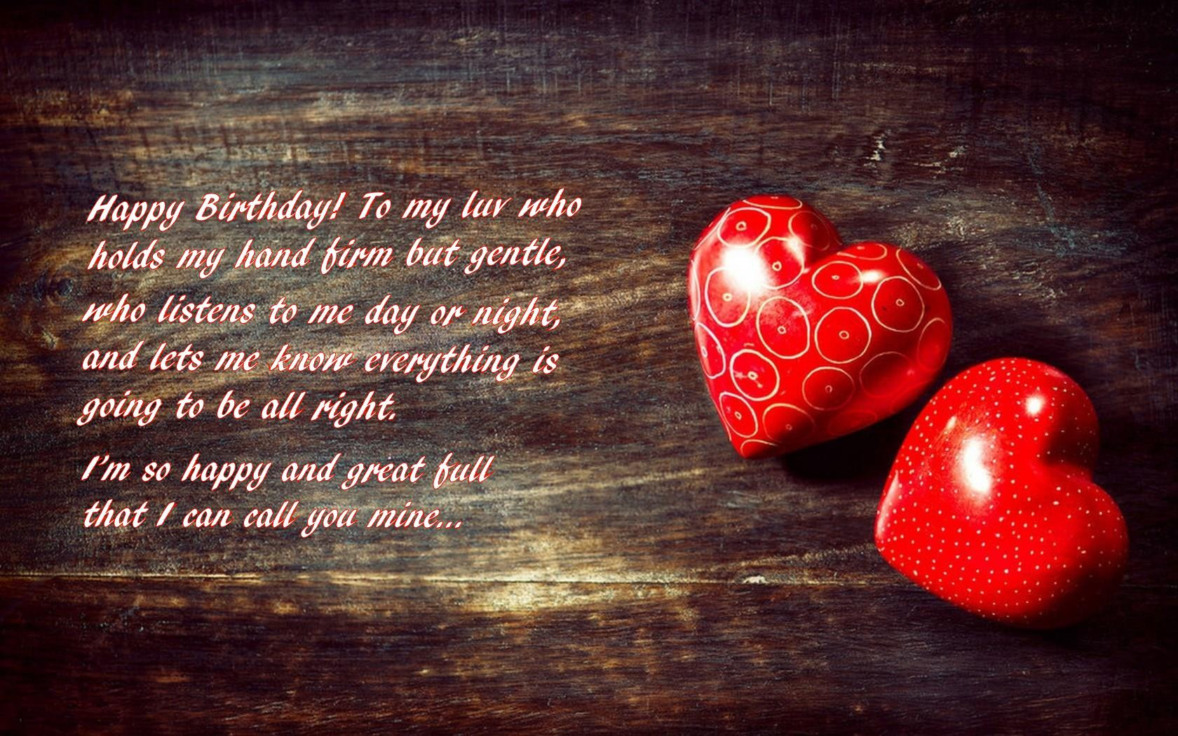 Birthday Quotes For Lover
 Happy Birthday To Love HD Wallpapers Messages & Quotes