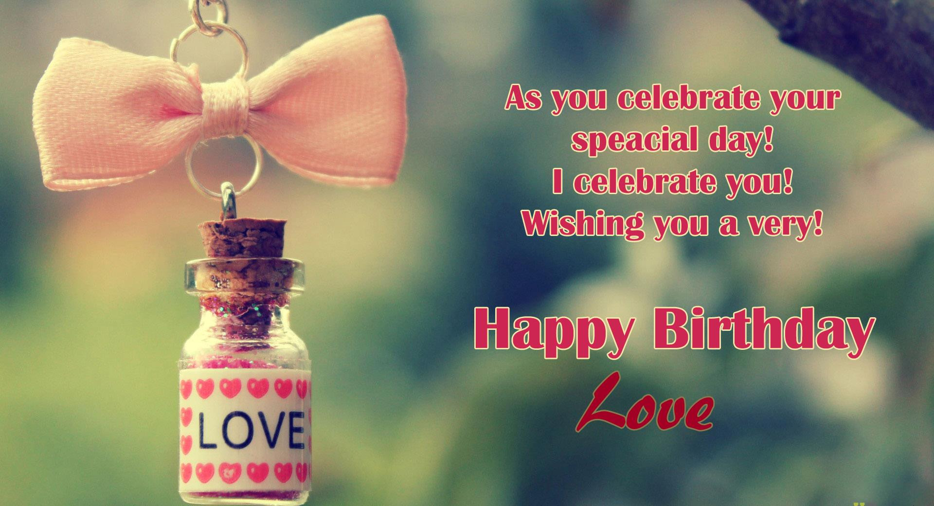 Birthday Quotes For Lover
 Happy Birthday To Love HD Wallpapers Messages & Quotes