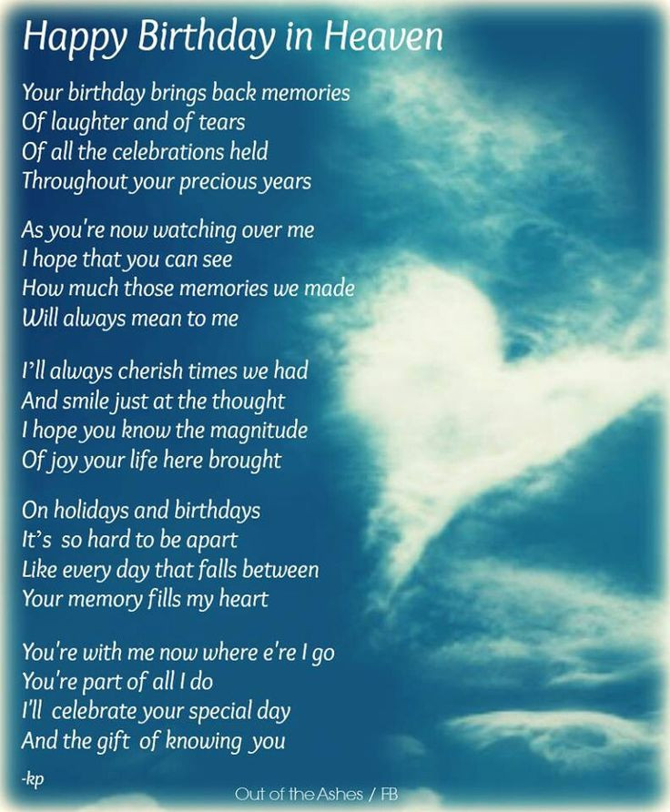 Birthday Quotes For Someone In Heaven
 Happy Birthday Quotes for People in Heaven