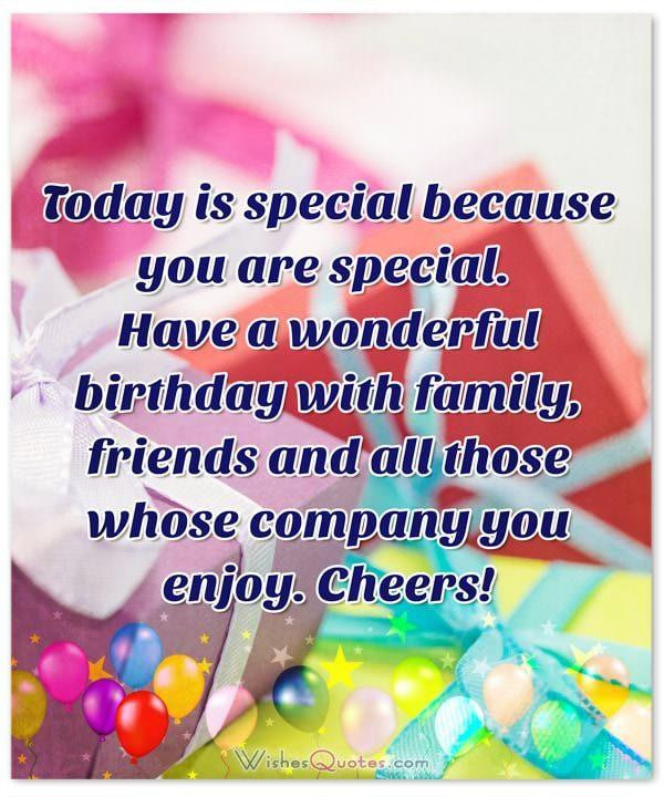 Birthday Quotes For Someone Special
 Deepest Birthday Wishes for Someone Special in Your Life