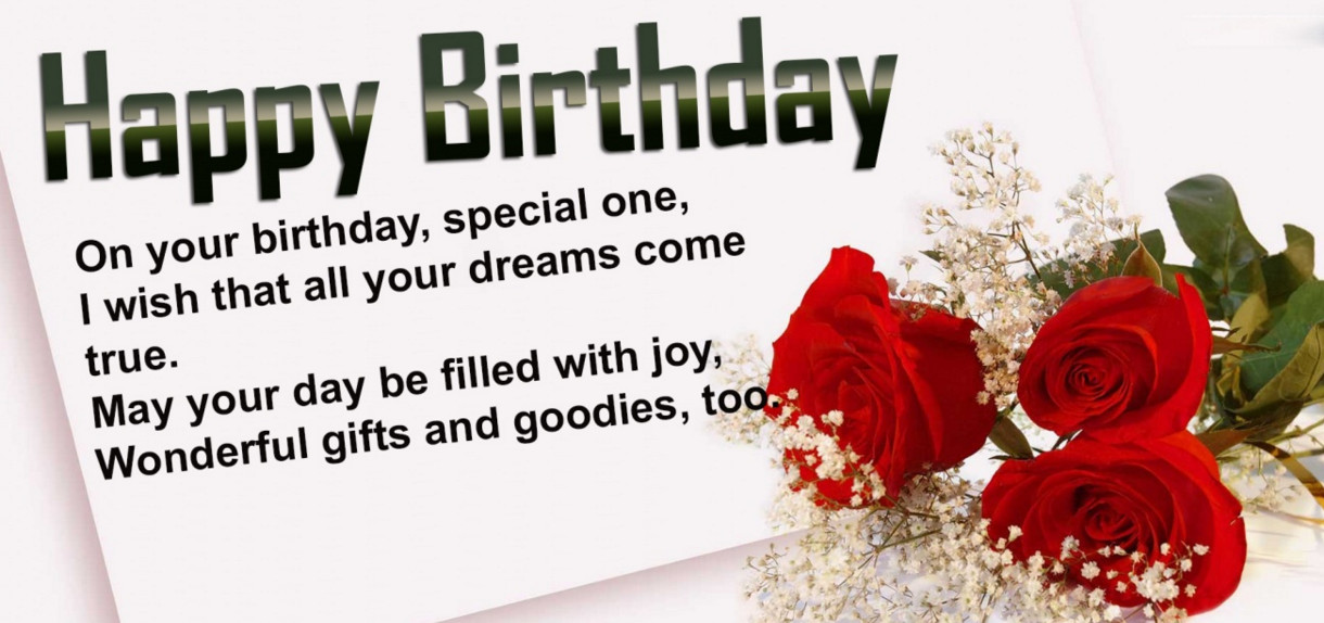 Birthday Quotes For Someone Special
 Best 50 Birthday Wishes For Someone Special Birthday