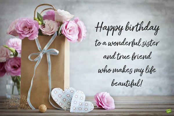 Birthday Quotes To Sister
 Birthday Quotes for your Sister