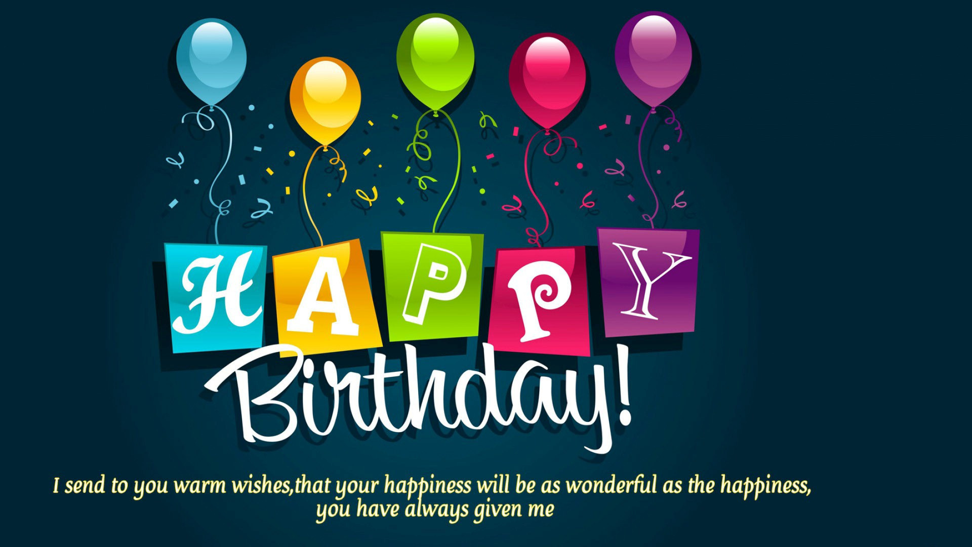 Birthday Quotes With Images
 Wish You Happy Birthday