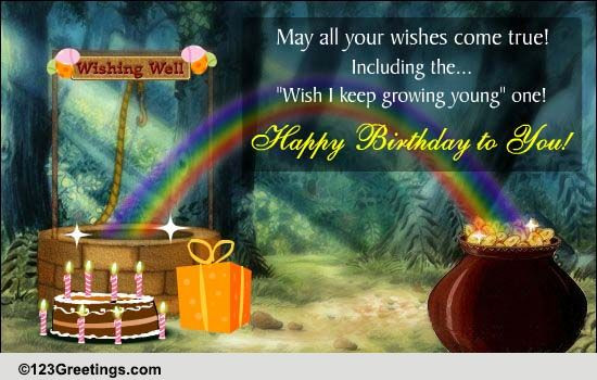 Birthday Well Wishes
 Birthday Wishing Well Free Birthday Wishes eCards
