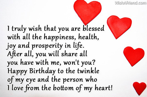 Birthday Wishes For A Boyfriend
 Birthday Wishes For Boyfriend