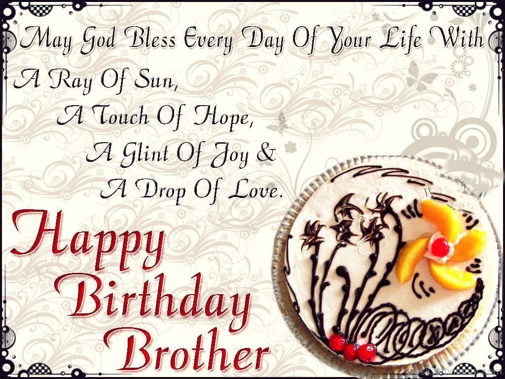 Birthday Wishes For A Brother
 Birthday Wishes for Brother Graphics for