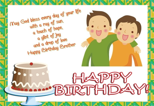 Birthday Wishes For A Brother
 Happy Birthday Wishes For Brother Quotes QuotesGram