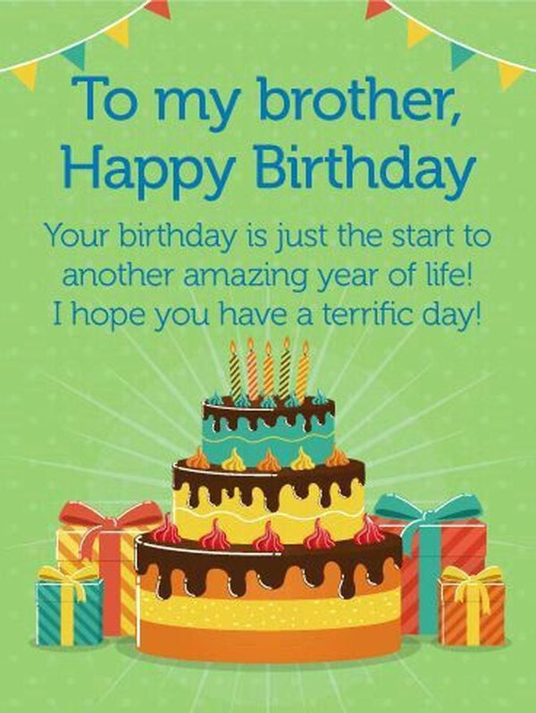 Birthday Wishes For A Brother
 Happy Birthday Brother Wishes Birthday Quotes for Big