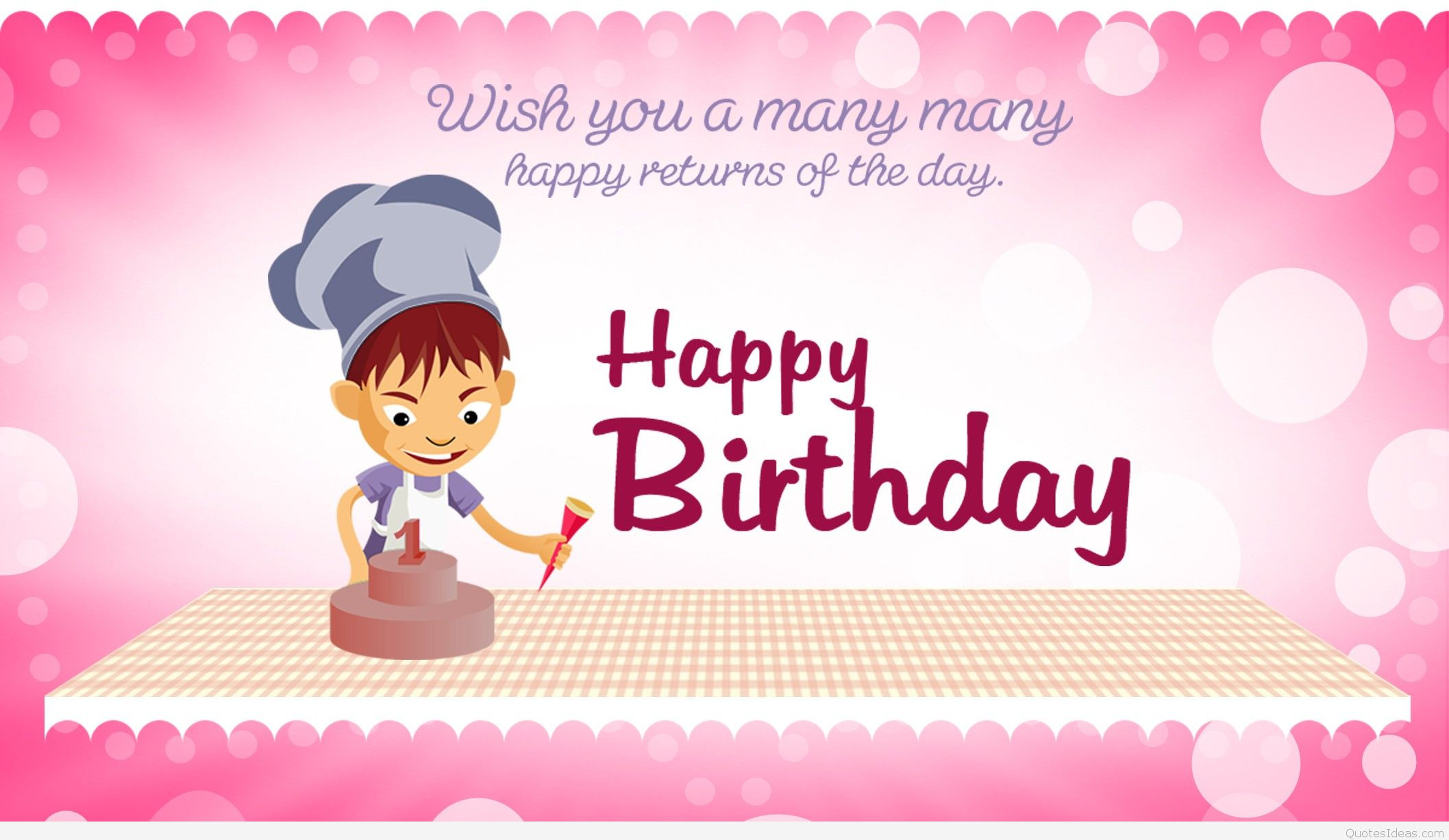Birthday Wishes For A Child
 New Happy birthday wishes for kids with quotes wallpapers