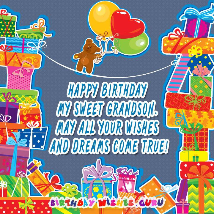 Birthday Wishes For A Grandson
 Happy Birthday Wishes For Grandson By Birthday Wishes Guru
