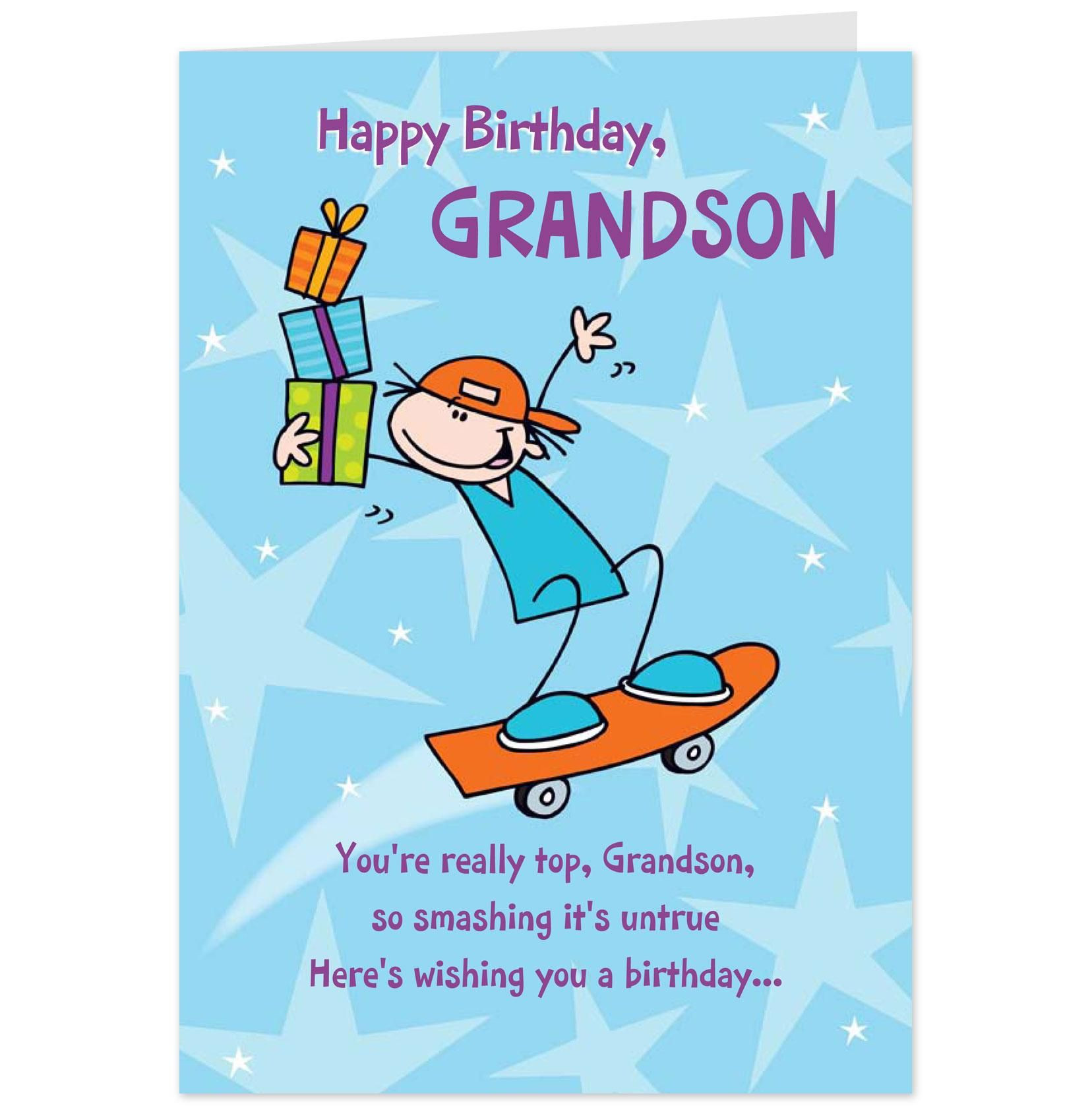 Birthday Wishes For A Grandson
 1st First Birthday Wishes Greetings Quotes for Grandson in