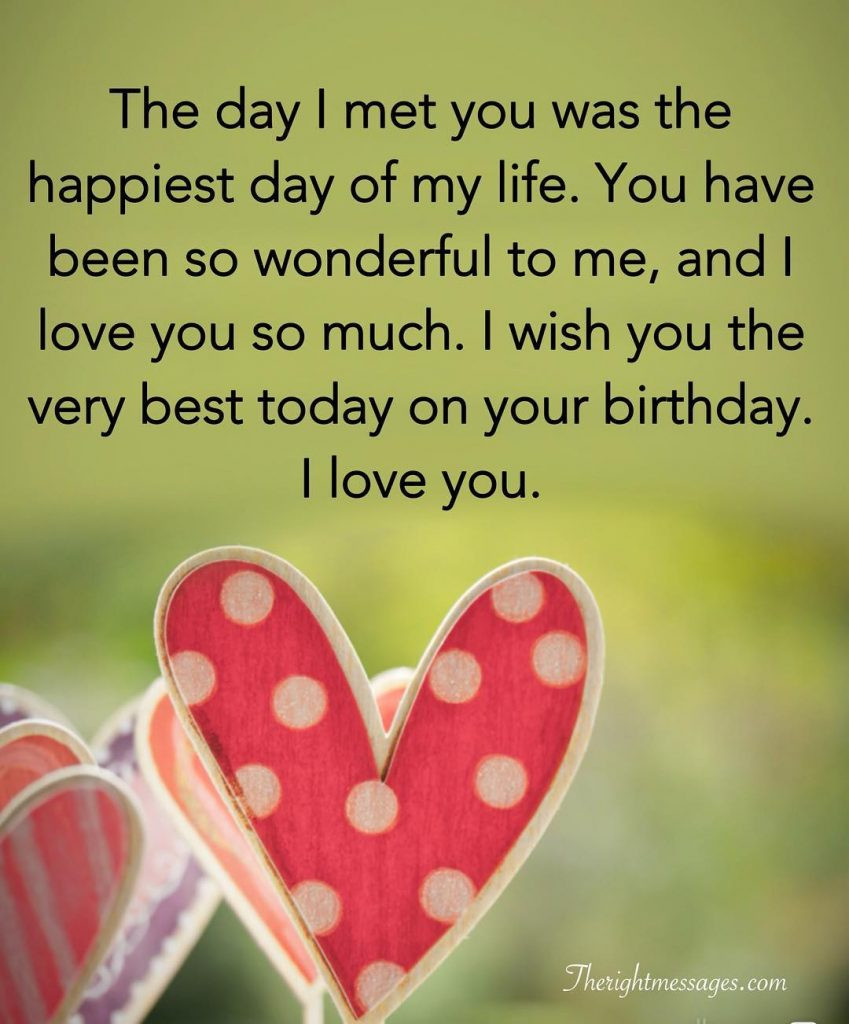 Birthday Wishes For A Lover
 Short And Long Romantic Birthday Wishes For Boyfriend