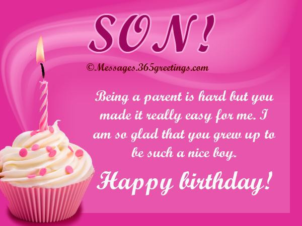 Birthday Wishes For A Son From Mom
 BIRTHDAY QUOTES FOR A SON FROM HIS MOTHER image quotes at