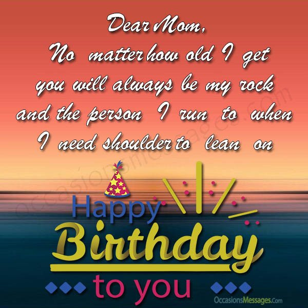 Birthday Wishes For A Son From Mom
 Birthday wish to son from mother