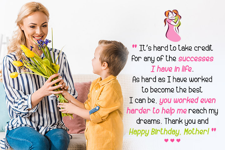 Birthday Wishes For A Son From Mom
 107 Happy Birthday Wishes For Mom with Love