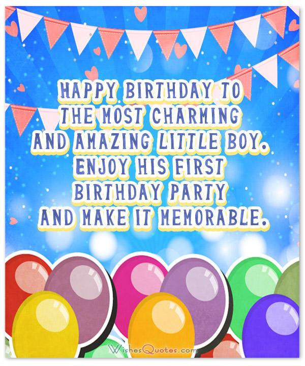 Birthday Wishes For Kid Boy
 Wonderful Birthday Wishes for a Baby Boy By WishesQuotes