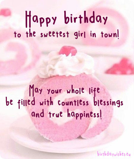 Birthday Wishes For Little Girls
 Happy Birthday Little Girl
