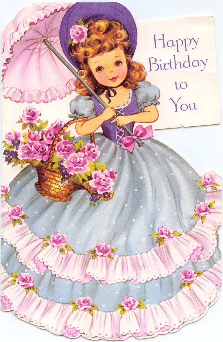 Birthday Wishes For Little Girls
 HAPPPY BIRTHDAY GREETING CARD
