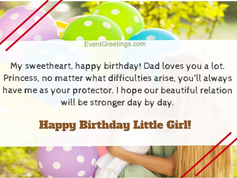 Birthday Wishes For Little Girls
 35 Cute Happy Birthday Little Girl Wishes To Make Her Special