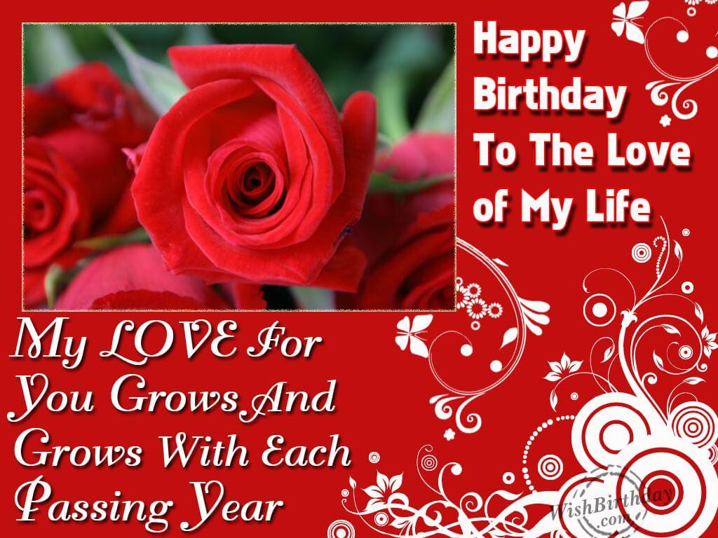 Birthday Wishes For Lover
 30 Happy Birthday Wishes Messages For Your Love