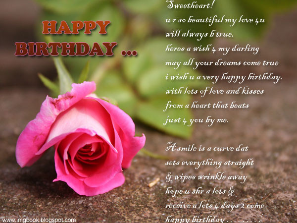 Birthday Wishes For Lover
 Goalpostlk Happy birthday wishes for lover
