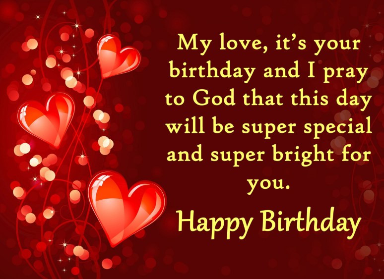 Birthday Wishes For Lover
 Birthday Messages For Lover