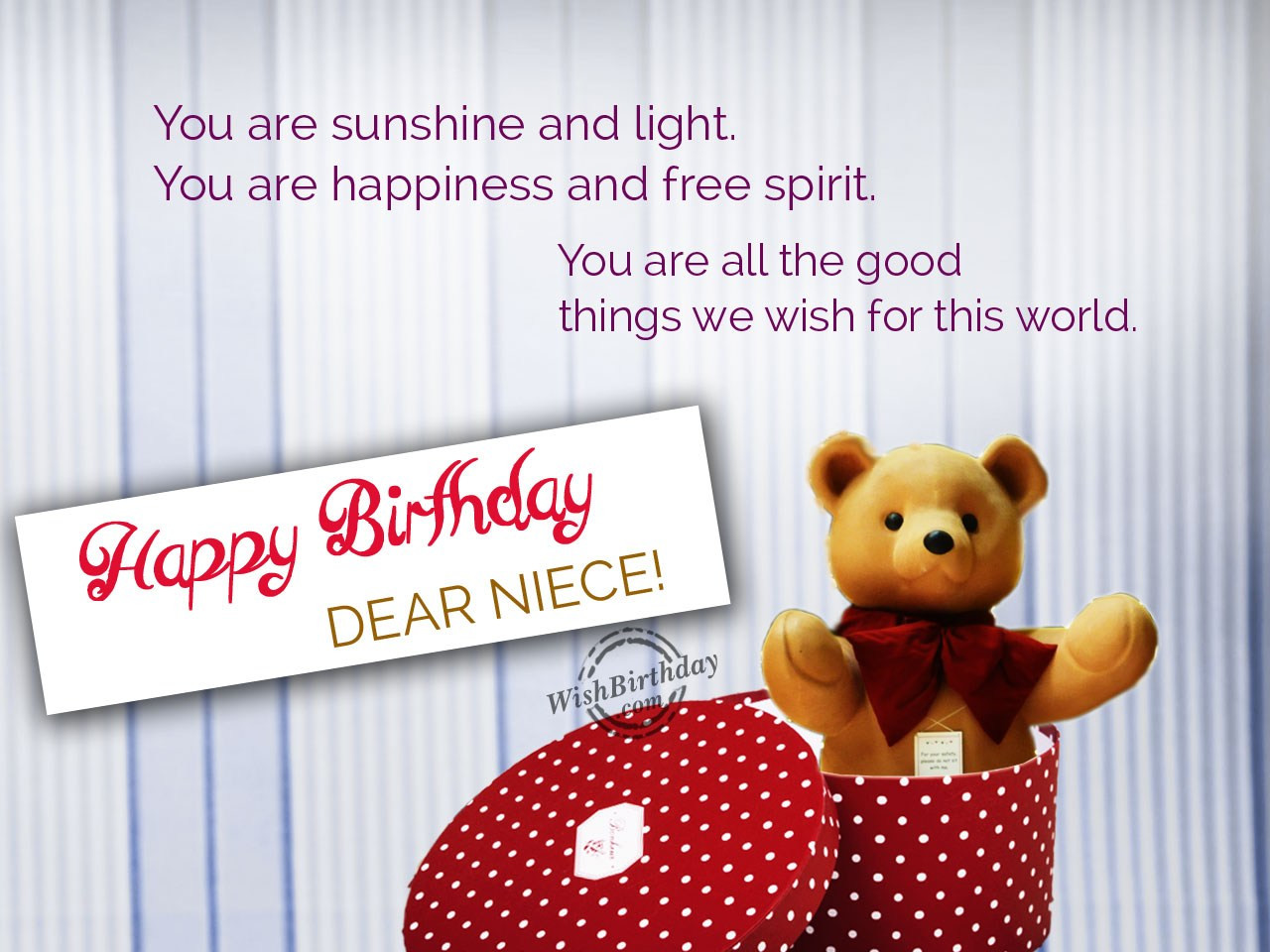 Birthday Wishes For Nice
 Birthday Wishes For Niece Birthday