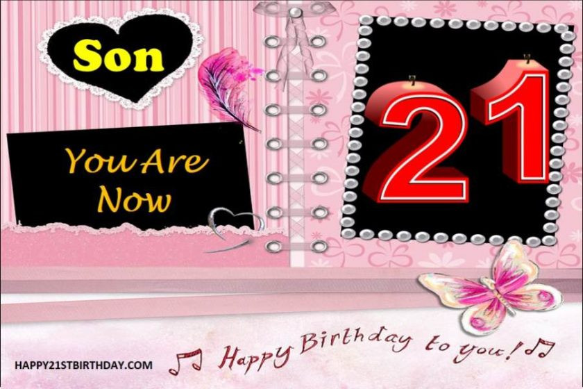 Birthday Wishes For Son Turning 21
 2020 Touching Happy 21st Birthday Wishes for Son from