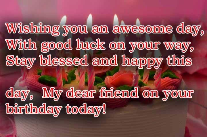 Birthday Wishes Friend
 Happy Birthday Wishes Quotes For Best Friend This Blog