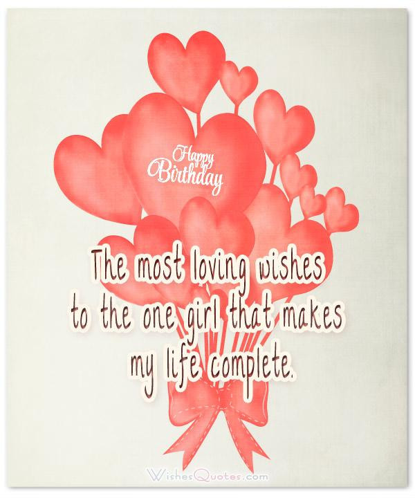 Birthday Wishes Girlfriend
 Heartfelt Birthday Wishes for Girlfriend By WishesQuotes