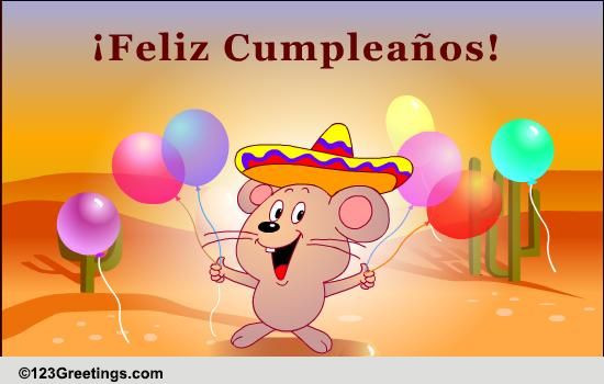 Birthday Wishes In Spanish
 Happy Birthday Wish In Spanish Free Specials eCards